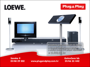 Plug & Play je Loewe televizore uinio prisutnima i u tiskanim i elektronskim medijima.
