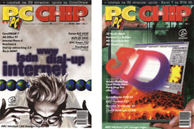 Na dizajn naslovnih i unutranjih stranica je krajem 1996. godine preobrazio tada obeavajui informatiki magazin PC Chip u izdanje koje je na putu da napravi veliki uspjeh.