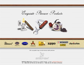 Za tvrtku zastupnika brojnih imena dobro poznatih uivocima duhana izradili smo njihove prve Internet stranice.