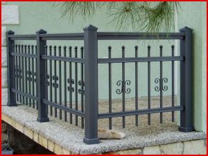 aluminijska balkonska ograda