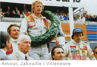  Arnoux, Jabouille i Villeneuve