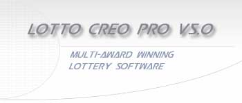 Lottery software - Lotto Creo  Pro