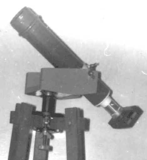 Teleskop refraktor 60/500 kao teleobjektiv