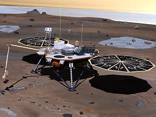 Phoenix Mars Lander ide traiti vodu